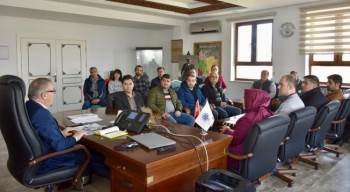 Tamamı Öğretmenlerden Oluşan Akub Ekibini Makamında Ağırladı
