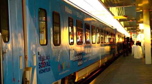 Tanıtım treni Eskişehir'e geldi
