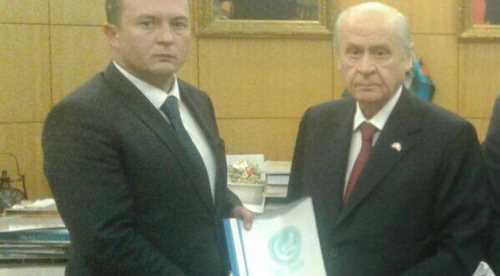 Tapu Bahçeli'ye takdim edildi