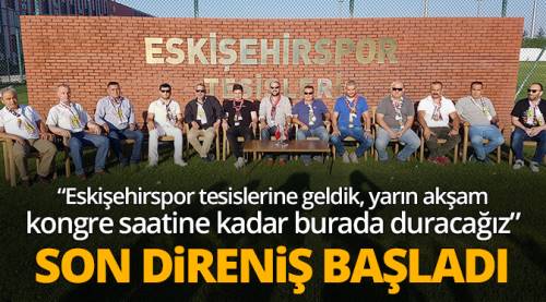 Taraftar 'başkanlık' nöbetinde