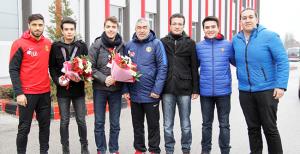 Taraftar başarı diledi