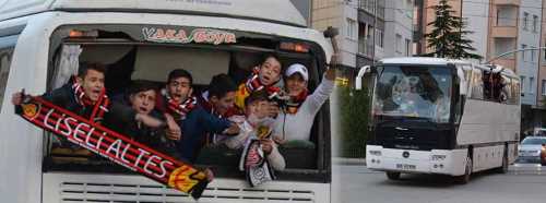 Taraftar Eskişehir'e gelmeye başladı