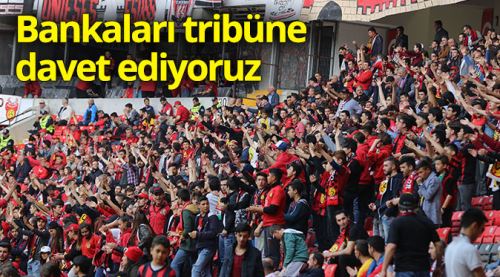 Taraftardan bankalara çağrı