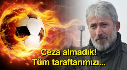 Taraftarı yanımızda görmek istiyoruz