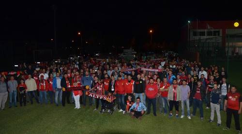 Taraftarın başlattığı nöbet devam ediyor