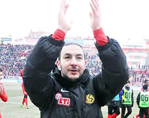 Taraftarlarla barıştım