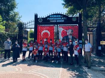 Tarih Şeridi Milli Sporcuları Ağırladı
