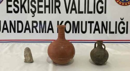 Tarihi eser kaçakçılığına 2 gözaltı