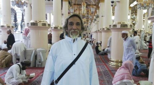 Tarık Mengüç kutsal topraklarda