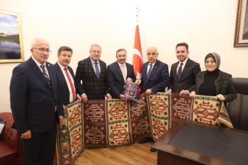 Tarım Ve Orman Bakanı Kirişci’Ye Projelerini Sundular
