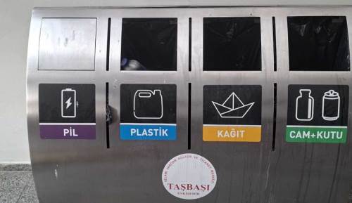 Taşbaşı’nda geri dönüşüm sistemi vatandaşlardan ilgi görüyor