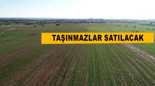 Taşınmazlar satılacak ...