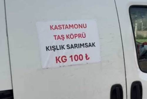 Taşköprü sarımsağı kilosu 100 TL’den satışta