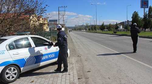Tatil dönüşü yollarda yoğun güvenlik