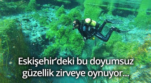 Tatlı su dalışlarında zirveye oynuyor