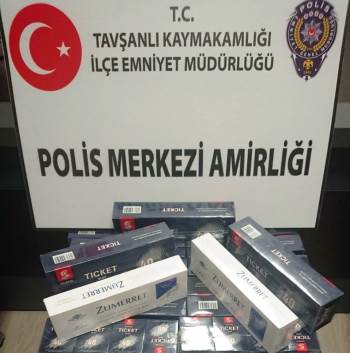Tavşanlı’Da 148 Paket Kaçak Sigara Ele Geçirildi
