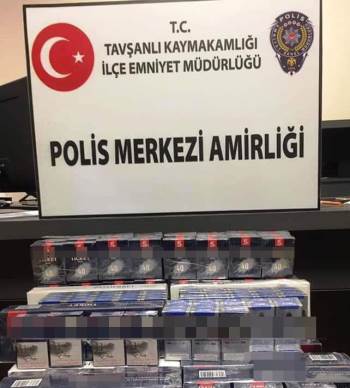 Tavşanlı’Da 305 Paket Kaçak Sigara Ele Geçirildi
