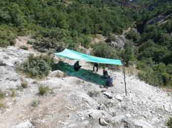 Tavşanlı’Da Jandarma Kaçak Kazıya Göz Açtırmıyor, 9 Gözaltı
