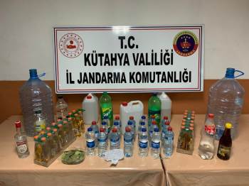 Tavşanlı’Da Kaçak İçki Operasyonu
