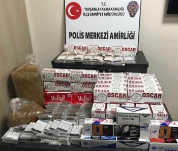 Tavşanlı’Da Kaçak Tütün Operasyonu

