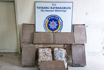 Tavşanlı’Da Kaçak Tütün Operasyonu
