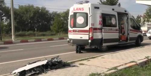 Tavşanlı’da kamyon ile otomobil çarpıştı: 2 yaralı