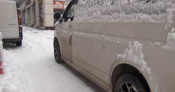 Tavşanlı’Da Kar Ulaşımda Aksamalara Neden Oldu
