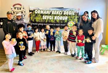 Tavşanlı’Da Minik Yüreklere Orman Sevgisi Aşılanıyor
