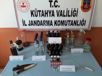 Tavşanlı’Da Sahte İçki Operasyonu
