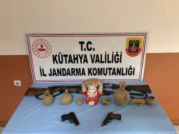 Tavşanlı’Da Tarihi Eser Operasyonu
