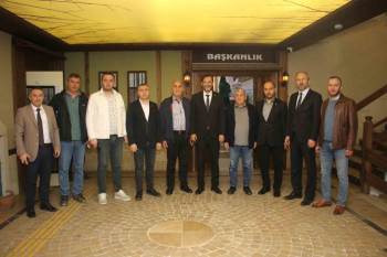 Tavşanlı’Da Tebrik Ziyaretleri Sürüyor
