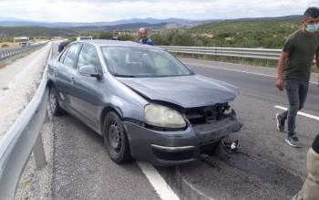 Tavşanlı’Da Trafik Kazası: 1 Yaralı
