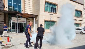 Tavşanlı’Da Yangın Ve Acil Durum Tatbikatı
