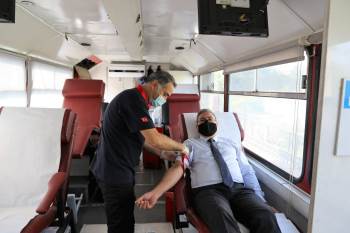 Tcdd 7. Bölge Müdürlüğü’Nden Kan Bağışına Destek
