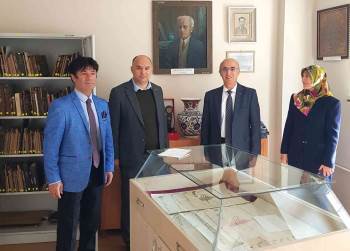 Tdk Başkanı Prof. Dr. Gürer Gülsevin Kütahya’Da
