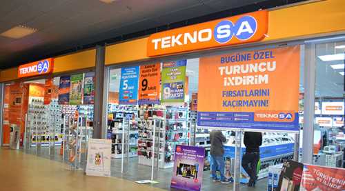 TEKNOSA 76 MAĞAZASINI KAPATIYOR