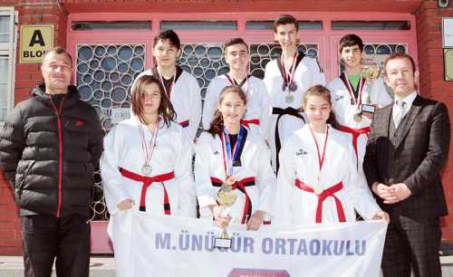 TEKVANDO DA BAŞARIYA ULAŞTILAR