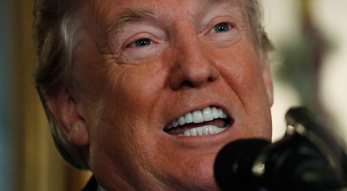 Televizyonlar canlı yayınladı! Trump, resmen ilan etti