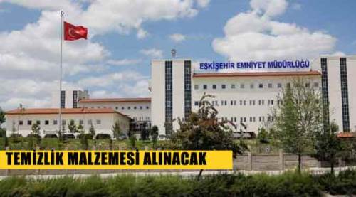Temizlik malzemesi alınacak