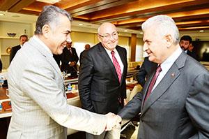 ES ES'ten Ulaştırma Bakanlığına ziyaret 