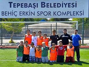 Tepebaşında sporcu ordusu