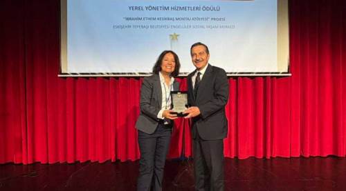 Tepebaşı Belediyesi’ne “Altın Dokunuş” ödülü