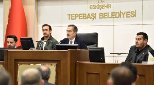 Tepebaşı Belediyesi'nin ilk meclis toplantısı yapıldı