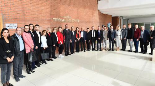 Tepebaşı Belediyesine Eskişehir CHP'den ziyaret 
