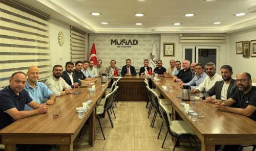 Tepebaşı Kaymakamı Yücel’den MÜSİAD’a ziyaret