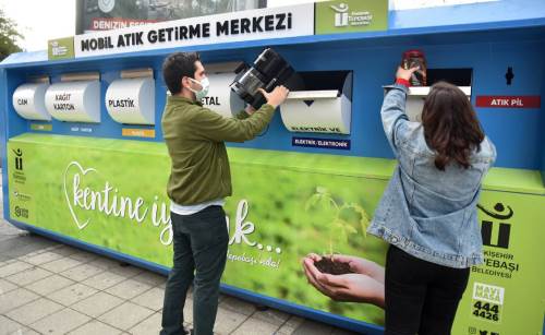 Tepebaşı’nda 6,4 milyon kilogram atık geri kazandırıldı