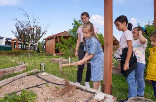 Tepebaşı’nda çocuklar için doğayla iç içe atölyeler düzenlendi