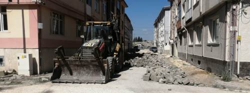 Tepebaşı'nda üst yapı çalışmaları başladı