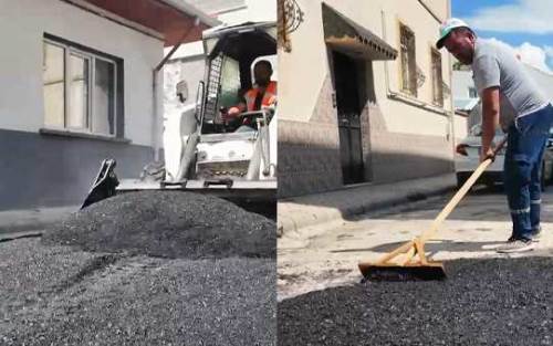 Tepebaşı’nda yol bakım çalışmaları hızlandı
