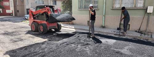 Tepebaşı'nda yol seferberliği sürüyor: Fen İşleri ekipleri sahada